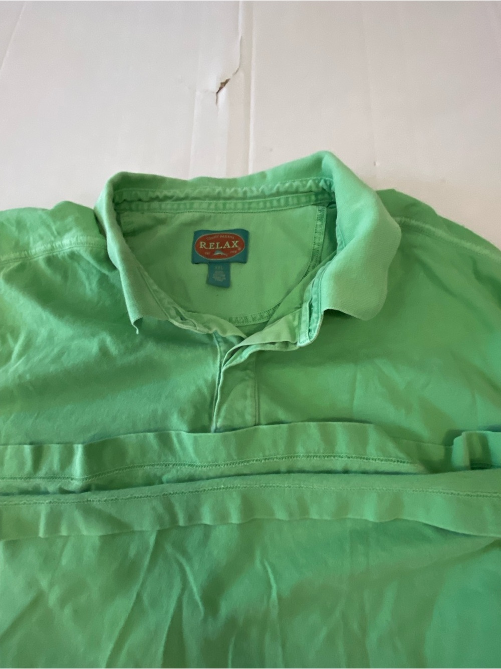 Tommy Bahama Men's Polo Shirt in Mint Green Size XXL Cotton